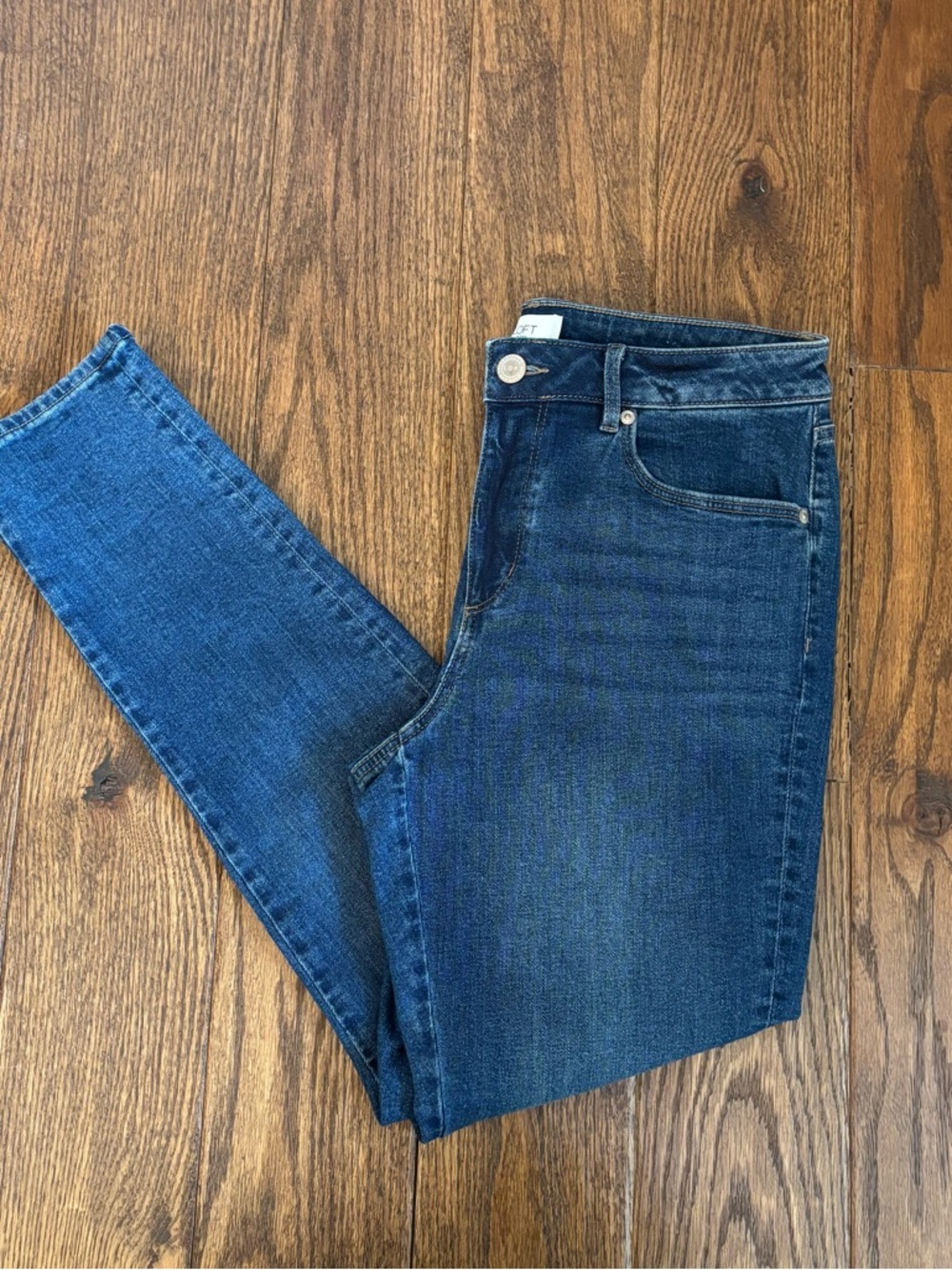 LOFT Indigo Skinny Stretch Jeans 28/6